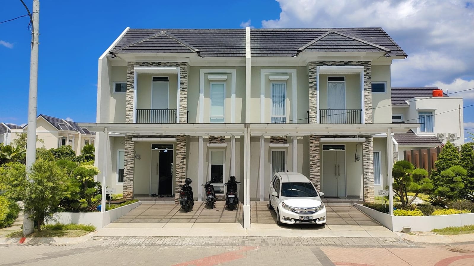 Rumah tipe Cerbera Cluster Llanos